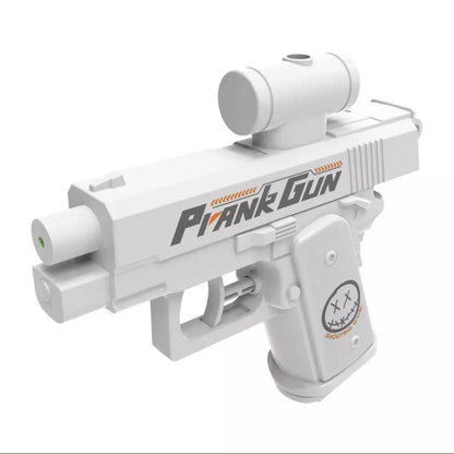 The Prank Gun - The Original Double Sided Reverse Water Gun That Shoots Front & Back!